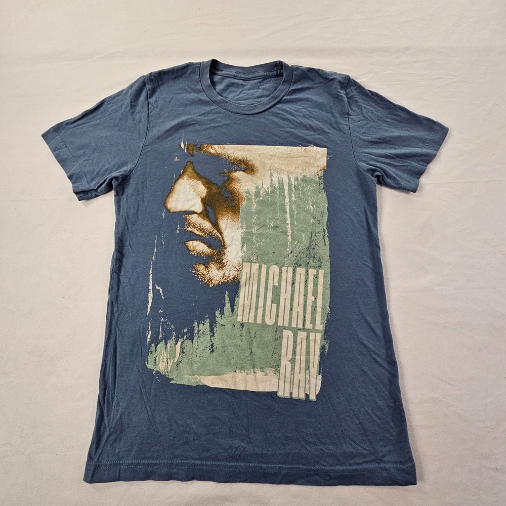Michael Ray Blue Short Sleeve T-Shirt Adult S
